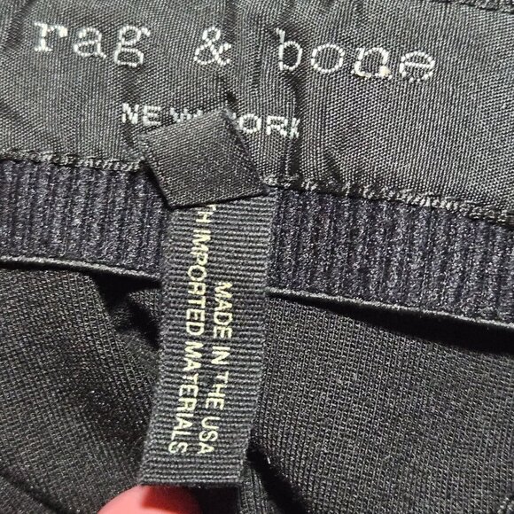 Rag & Bone Womens Black Pants 6 Minimalist Chic Office Court Core Capsule - Picture 14 of 16